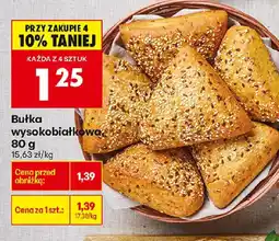 Biedronka Bułka wysokobiałkowa oferta