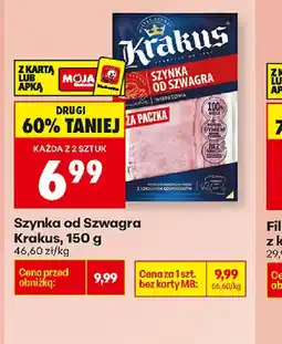 Biedronka Krakus Szynka od Szwagra oferta