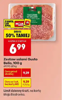Biedronka Zestaw salami Gusto Bello oferta