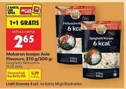 Biedronka Makaron konjac Asia Flavours, 270 g/200 g oferta