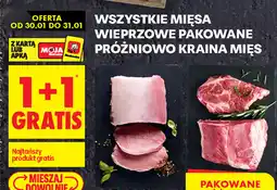 Biedronka Kraina Mięs mięso wieprzowe oferta