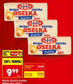 Biedronka Mlekovita Masło Ekstra Osełka oferta