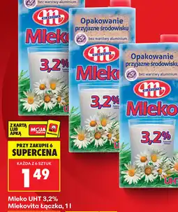 Biedronka Mlekovita Mleko UHT 3,2% oferta