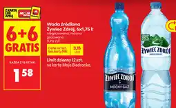 Biedronka Zywiec Zdrój Woda źródlana oferta