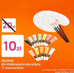 Pepco Zestaw do malowania akrylami 17 elementów oferta