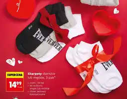 Biedronka Skarpety damskie lub męskie, 3-pak (Everlast) oferta