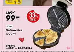 Biedronka Gofrownica, 1000 W ALPINA oferta