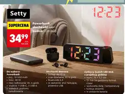 Biedronka Budzik rgb z projektorem Setty oferta