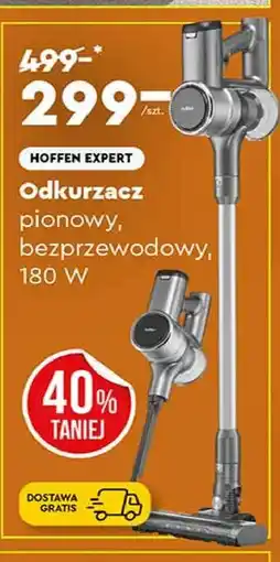 Biedronka Odkurzacz pionowy, bezprzewodowy, 180 W Hoffen Expert oferta