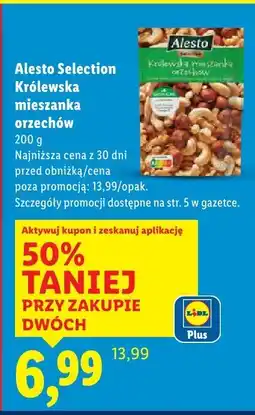 Lidl Królewska mieszanka orzechów oferta