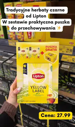 Kaufland Herbata czarna Yellow Label oferta