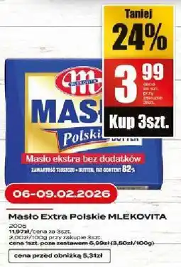 Supeco Masło Extra Polskie MLEKOVITA oferta