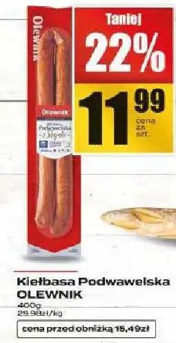 Supeco Kiełbasa Podwawelska OLEWNIK oferta
