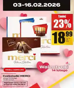 Supeco Czekoladki MERCI oferta
