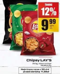 Supeco Chipsy LAY'S oferta
