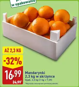 ALDI Mandarynki w skrzynce oferta