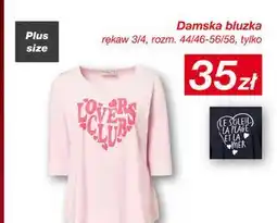 KiK Damska bluzka rękaw 3/4 rozm. 44/46-56/58 oferta