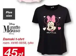 Damski t-shirt Disney Minnie Mouse rozm. 44/46-56/58