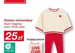 KiK Zestaw niemowlęcy bluza i legginsy oferta
