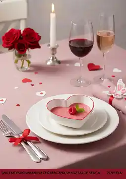 Sinsay Walentynkowa miska ceramiczna w kształcie serca oferta