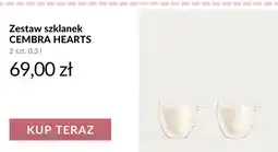 Homla Zestaw szklanek CEMBRA HEARTS oferta