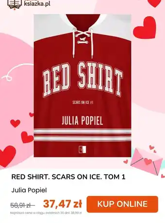Książka RED SHIRT. SCARS ON ICE. TOM 1 Julia Popiel
