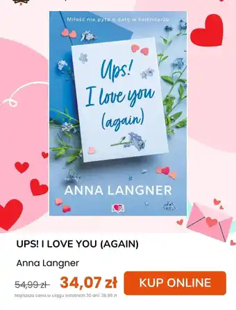 Książka UPS! I LOVE YOU (AGAIN) Anna Langner