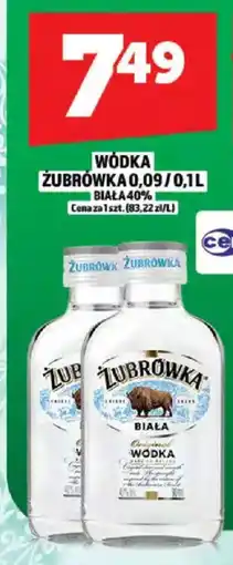Topaz Wódka żubrówka biała 40% oferta