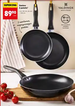 Biedronka Zestaw patelni Valdinox oferta