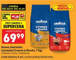 Biedronka Kawa ziarnista Lavazza oferta