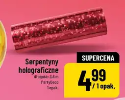 Polomarket Serpentyny holograficzne PartyDeco oferta