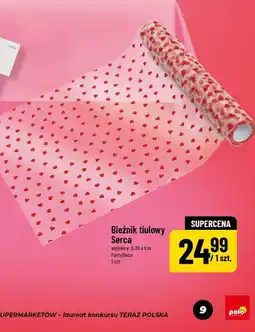 Polomarket Bieżnik tiulowy Serca oferta