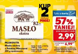 Kaufland Masło ekstra z Polskiej Mleczarni oferta