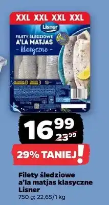 Netto Filety śledziowe a'la matjas klasyczne Lisner oferta