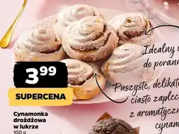 Netto Cynamonka drożdżowa w lukrze oferta