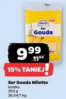 Netto Ser Gouda Miletto kostka oferta