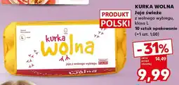 Kaufland Jaja świeże z wolnego wybiegu klasa L oferta