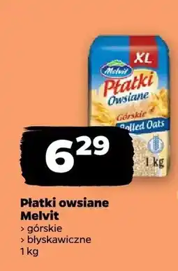 Netto Płatki owsiane Melvit górskie/błyskawiczne oferta