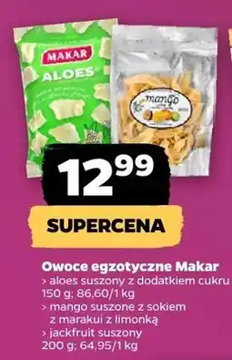 Netto Owoce egzotyczne Makar aloes suszony/mango suszone/marakui z limonką/jackfruit suszony oferta