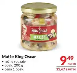 Makro Małże King Oscar różne rodzaje oferta