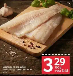 Selgros Mintaj filet bez skóry oferta