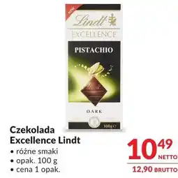 Makro Czekolada Excellence Lindt Pistachio oferta