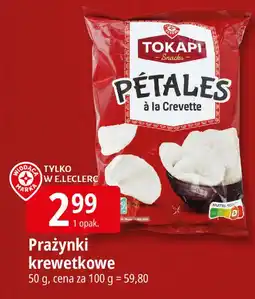 E.Leclerc Prażynki krewetkowe Wiodąca Marka Tokapi oferta