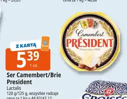 E.Leclerc Ser brie naturalny President oferta