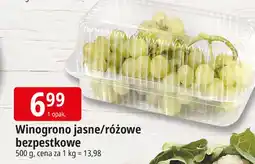 E.Leclerc Winogrono różowe bezpestkowe oferta