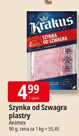 E.Leclerc Szynka od szwagra Krakus Animex oferta