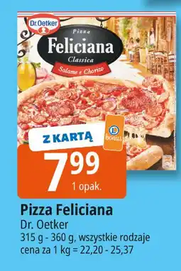 E.Leclerc Pizza salame chorizo Dr. Oetker Feliciana oferta