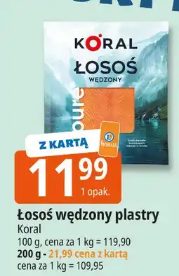 E.Leclerc Łosoś wędzony sałatkowy Koral (Graal) oferta