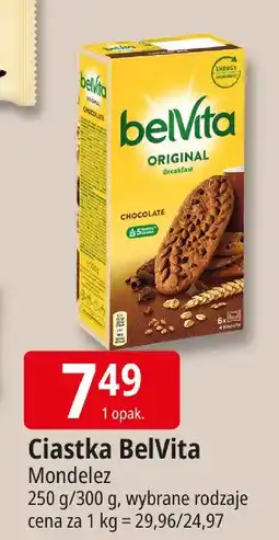 E.Leclerc Ciastka zbożowe czekoladowe Belvita oferta