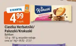 E.Leclerc Paluszki w czekoladzie z galaretką malinową Krakuski oferta